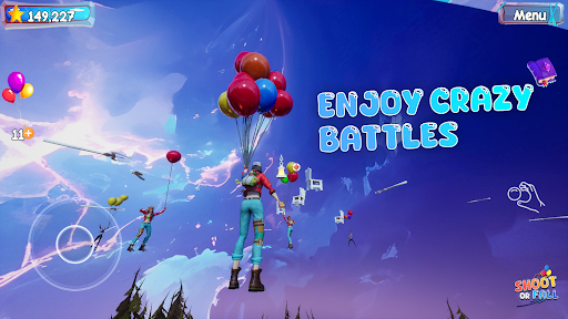 Shoot Or Fall : Ballon Battles ekran görüntüsü