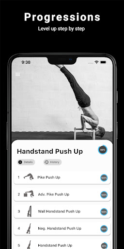 Thenics: Calisthenics Coach ekran görüntüsü