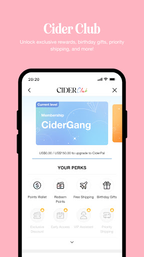 CIDER - Clothing & Fashion ekran görüntüsü