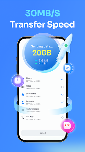 Data Transfer - MobileTrans ekran görüntüsü