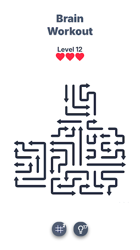 Arrow Out Puzzle - ArrowEscape ekran görüntüsü