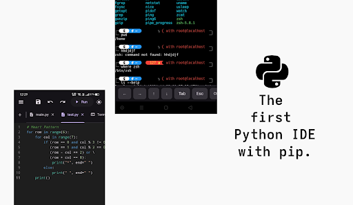 Python coding app + py-v3.12 ekran görüntüsü