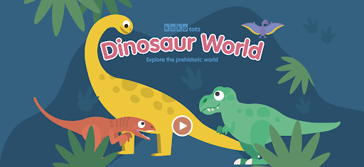 Dinosaur games for kids age 4+ ekran görüntüsü