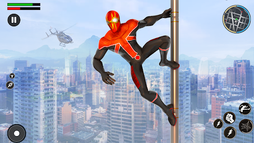 Spider Rope Hero: Rescue City ekran görüntüsü