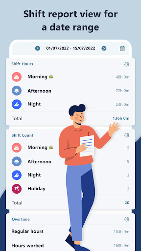 My Shift & Event Calendar ekran görüntüsü