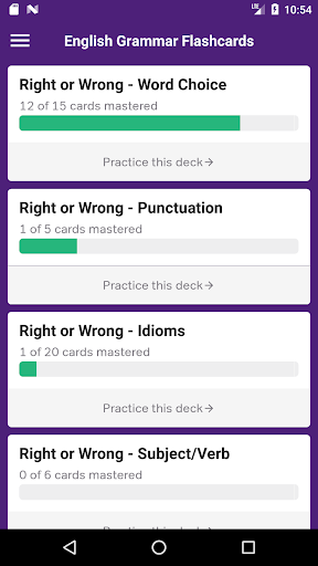 English Grammar Practice ekran görüntüsü
