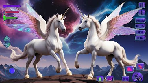 Uçan Tek Boynuzlu Pony Oyunum ekran görüntüsü