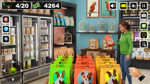 Pet Shop Simulator Game 3d ekran görüntüsü
