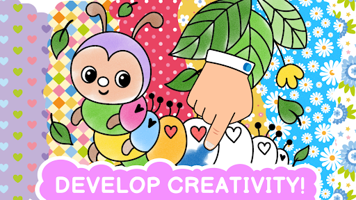 Easy coloring book for kids ekran görüntüsü