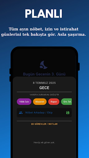 Devrem 'Vardiya Takip' ekran görüntüsü