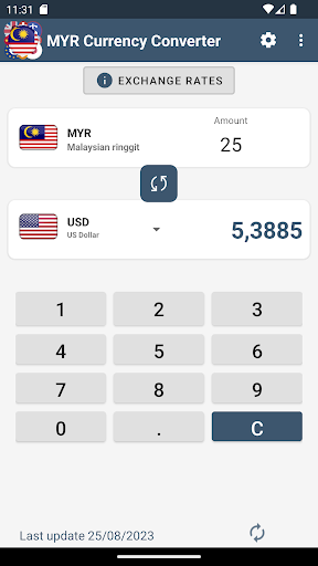 Malaysian ringgit Converter ekran görüntüsü