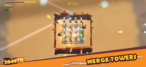 2048TD: Merge Tower Defense ekran görüntüsü