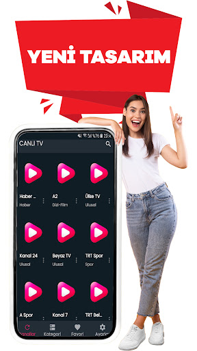 Mobil Canlı Tv izle - Full HD ekran görüntüsü