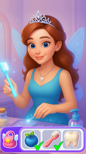 Tooth Fairy Bedtime Fun Games ekran görüntüsü