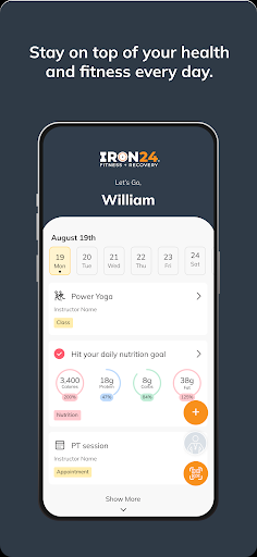 Iron 24 Fitness Recovery ekran görüntüsü