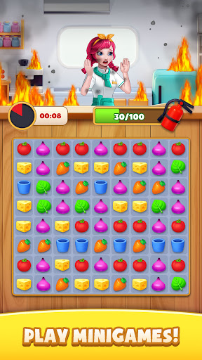 Chef Match - Match 3 Games ekran görüntüsü