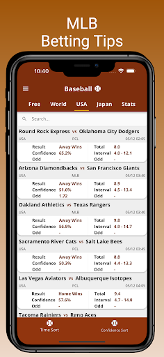 Baseball & Football Bet Picks ekran görüntüsü