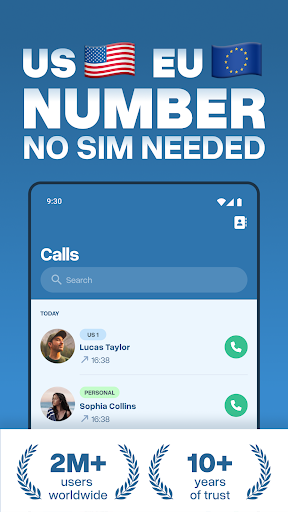 Virtual SIM ekran görüntüsü