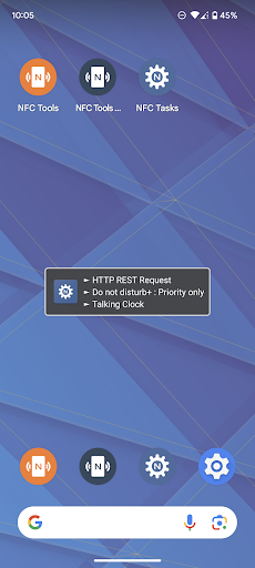 NFC Tasks ekran görüntüsü