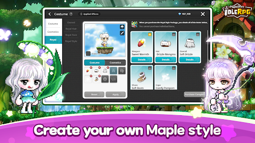 MapleStory : Idle RPG ekran görüntüsü