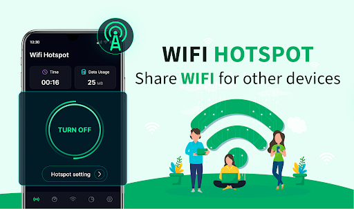 Wifi Hotspot - Share Wifi ekran görüntüsü