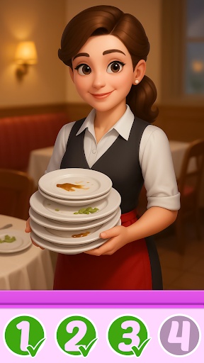 Waitress Life Madness Story ekran görüntüsü