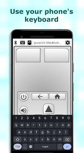 Bluetooth Android TV Remote ekran görüntüsü