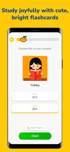 MochiKanji - Learn Japanese ekran görüntüsü