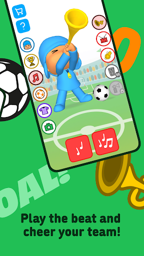 Talking Pocoyo Football ekran görüntüsü