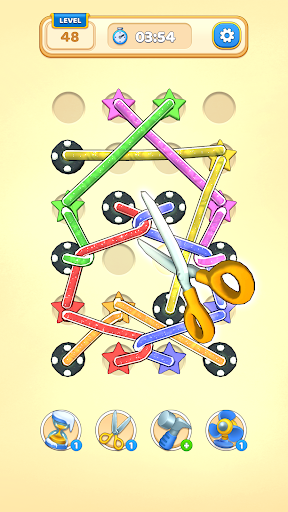 Twisted Rope: Tangle Puzzle ekran görüntüsü