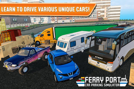 Ferry Port Trucker Parking Sim ekran görüntüsü
