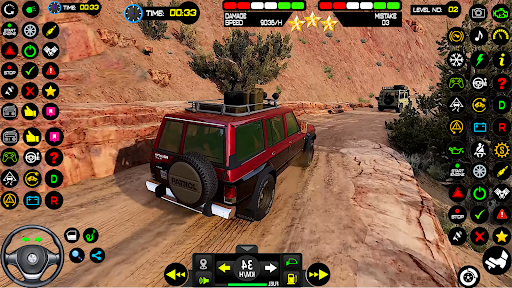 Jeep Driving Game 3d Simulator ekran görüntüsü