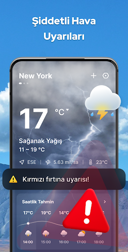 Hava Tahmini - Yerel Radar ekran görüntüsü