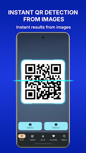Scan QR from Gallery & Image ekran görüntüsü