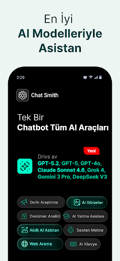 Chat Smith: YZ Chatbot & AI ekran görüntüsü