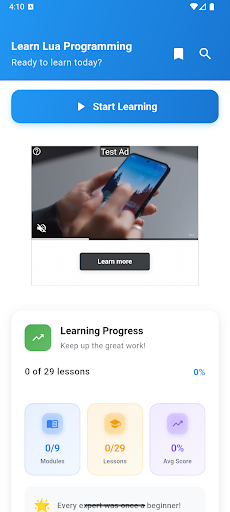 Learn Lua Programming ekran görüntüsü