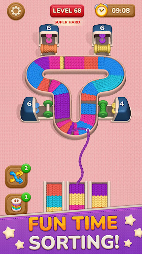 Color Knit Jam: 3D Puzzle ekran görüntüsü