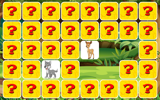 Memory Animal Match Up ekran görüntüsü