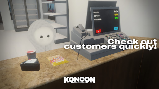 KONCON Store Simulator ekran görüntüsü