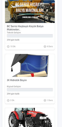 Türk Traktör Akademi ekran görüntüsü