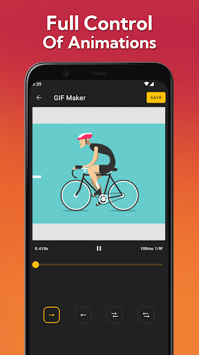 GIF Oluştur, GIF'ten Videoya ekran görüntüsü