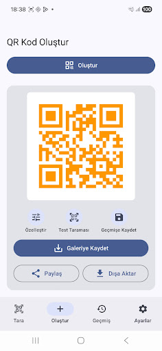 QR & Barkod Tarayıcı - Oluştur ekran görüntüsü