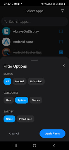 Internet Data Blocker ekran görüntüsü