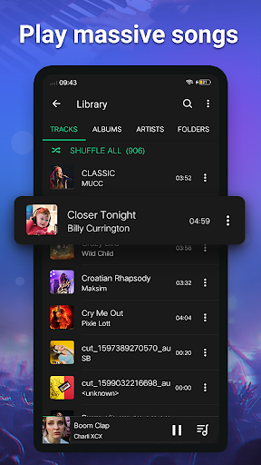 Müzik çalar - Ses çalar ekran görüntüsü