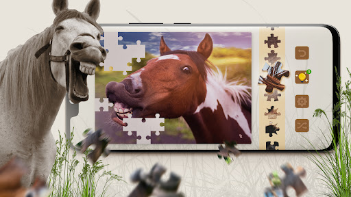 Jigsaw Puzzle Horses Edition ekran görüntüsü