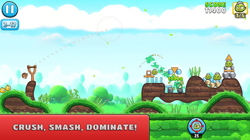 Crusher Birds Catapult ekran görüntüsü