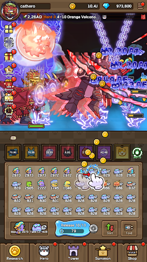 Cat Hero : Idle RPG ekran görüntüsü