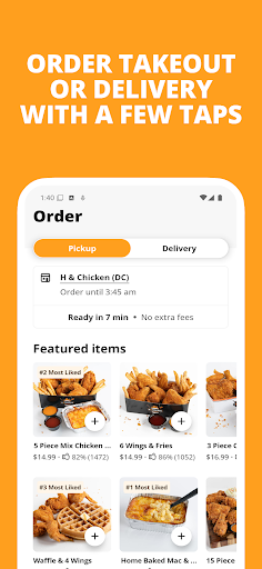 H & Chicken ekran görüntüsü