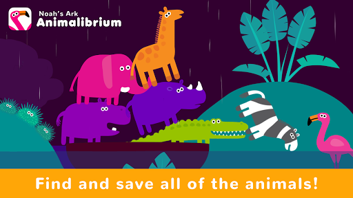 Kids Animal Ark: Zoo Games ekran görüntüsü