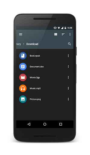 MK Explorer (File manager) ekran görüntüsü